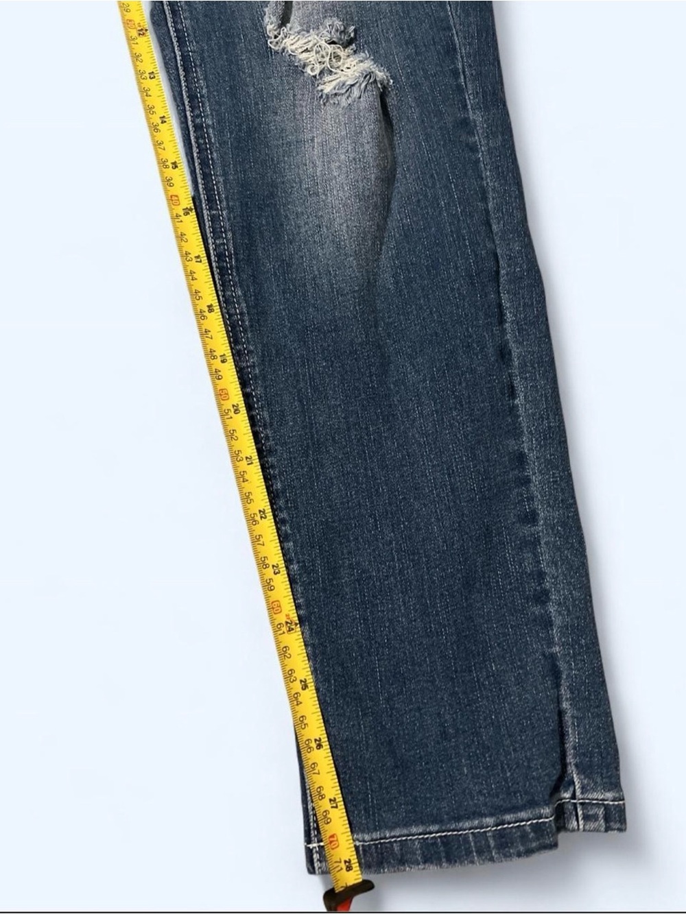 Two Women’s Skinny Jeans - Dark Blue & Medium Blue - Picture 6 of 13